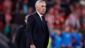 Carlo Ancelotti reconoce el mal momento de Mbappé: “No está a su mejor nivel, hay que darle tiempo”