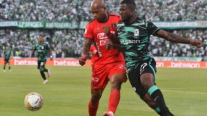 Las posibles alineaciones para Atlético Nacional y América en la final de ida de la Copa BetPlay Dimayor