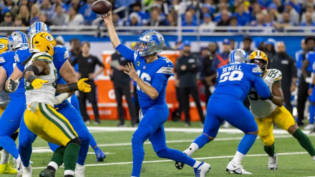 Los Lions clasifican a los playoffs tras derrotar a Packers