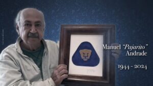 Muere Manuel ‘Pajarito’ Andrade, creador del emblemático escudo de los Pumas de la UNAM