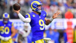 Los Rams dan la sorpresa ante Bills con un Josh Allen que anotó seis touchdowns