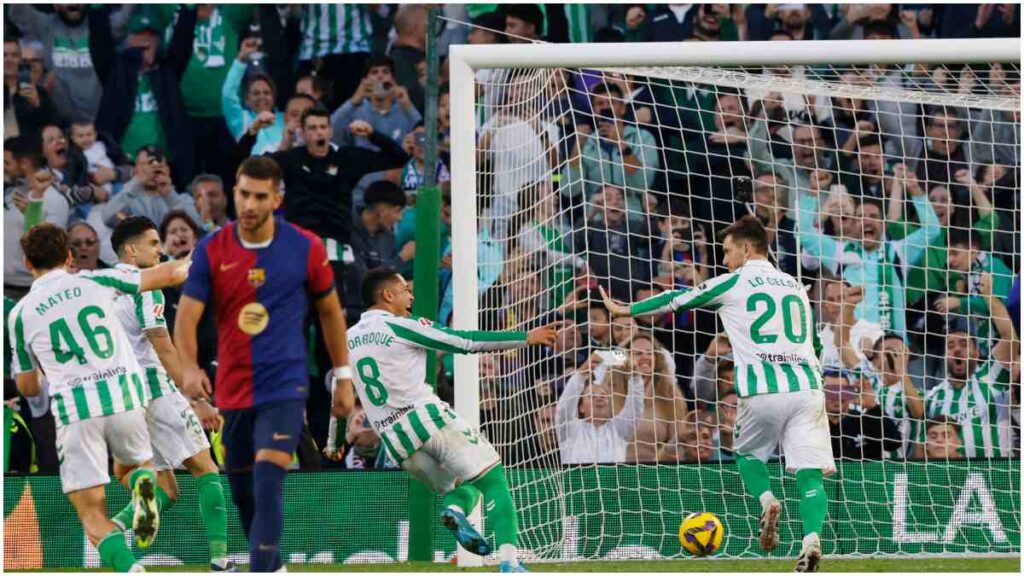 Betis condena al Barcelona con un empate | Reuters