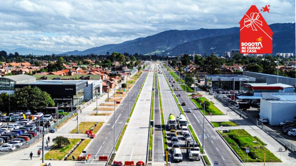 Panorámica en la Avenida Boyacá en Bogotá. - @Bogota.