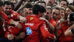 Carlos Sainz se despide de Ferrari tras el Gran Premio de Abu Dhabi y parte camino a Williams para las pruebas de postemporada