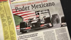 ¡El primer podio nunca se olvida! Checo Pérez y el Gran Premio de Malasia 2012 que tiene un lugar muy especial