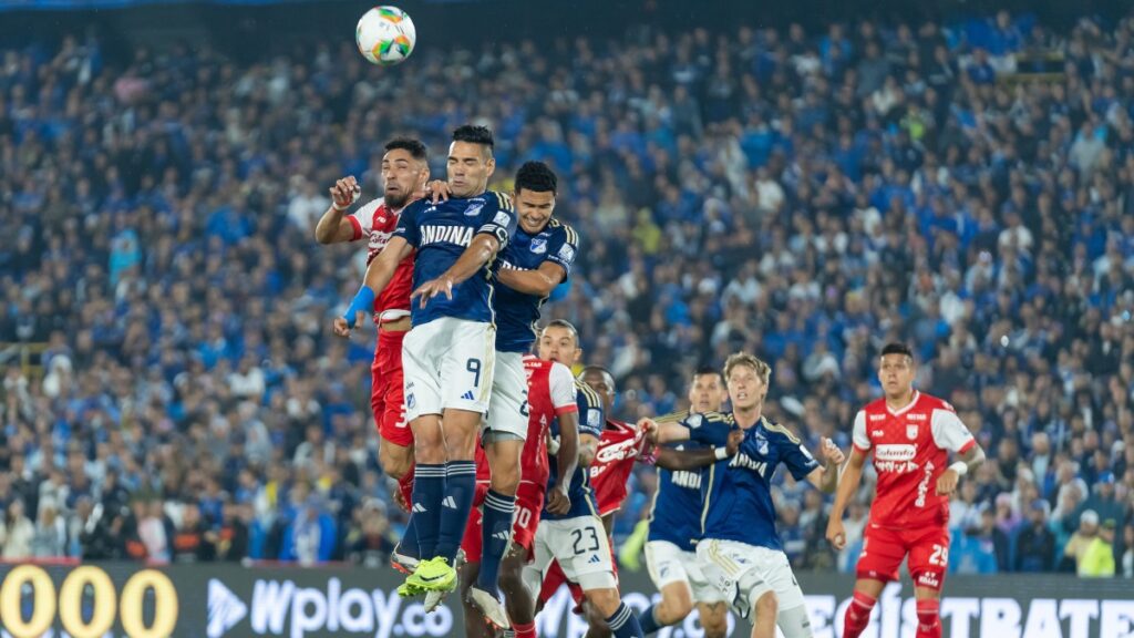 Una postal de un duro Clásico para Millonarios. Vizzor