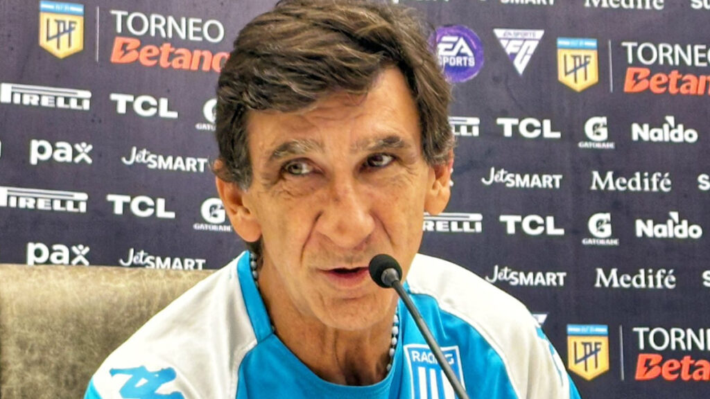 Gustavo Costas, director técnico de Racing de Avellaneda. - @RacingClub.