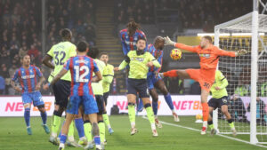 Jéfferson Lerma y Daniel Muñoz sonríen con el Crystal Palace ante el Southampton