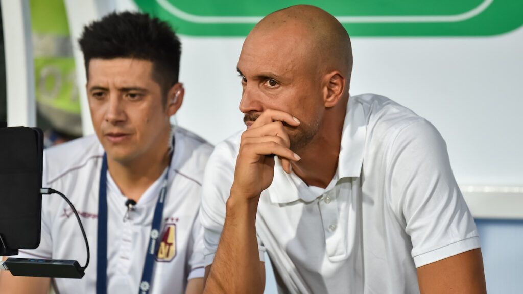 David González, director técnico de Deportes Tolima. - Vizzor Image.