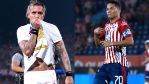 Dayro Moreno y Carlos Bacca, los goleadores de la Liga BetPlay 2024