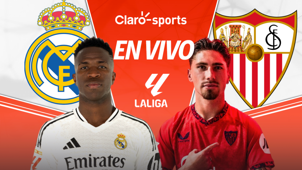 Real Madrid vs Sevilla, en vivo LaLiga. Claro Sports