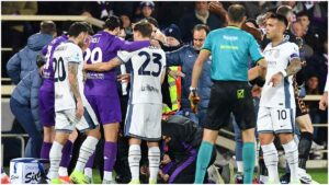 Fiorentina vs Inter: Así fueron los 13 minutos de pesadilla de Edoardo Bove rumbo al hospital