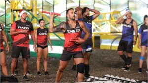 Así celebró el equipo rojo su triunfo por la Batalla Navideña de Exatlón México