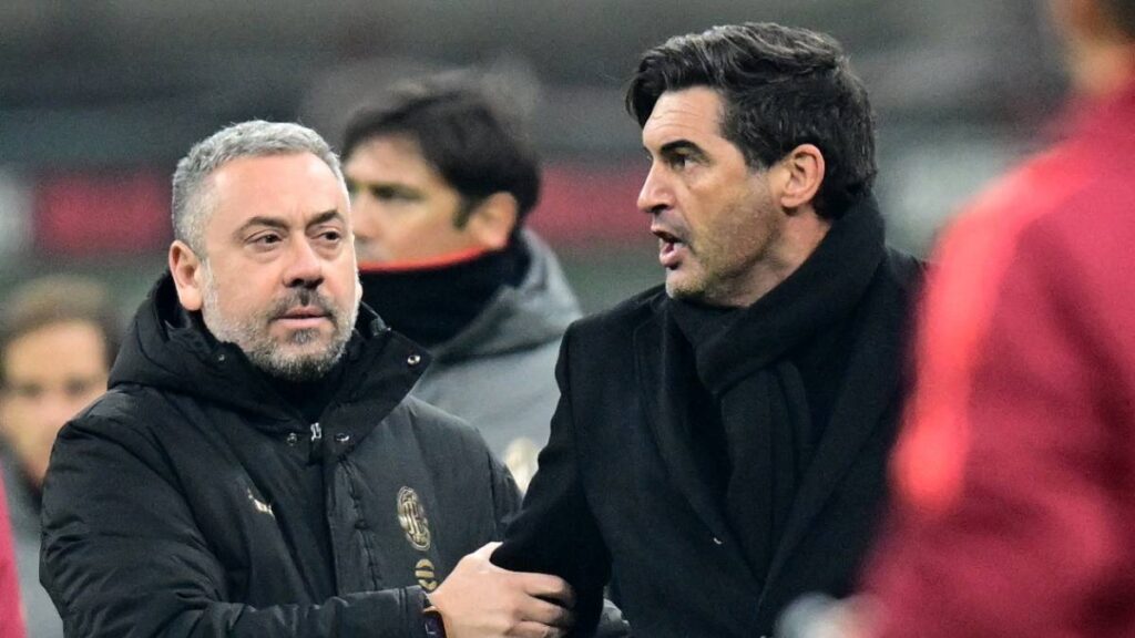 Paulo Fonseca, técnico del AC Milan