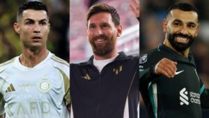 Messi, Cristiano Ronaldo y Salah, entre los jugadores que acaban contrato en 2025