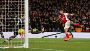 A semis de la mano de Gabriel Jesús: triplete del brasileño lidera la remontada del Arsenal ante el Crystal Palace