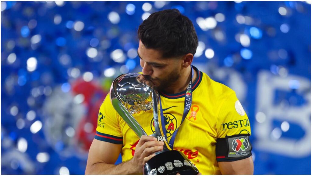 Henry Martín celebra el tricampeonato con América | Imago7