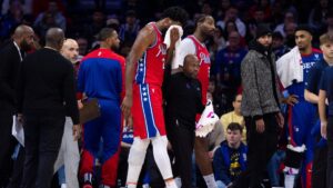 Nick Nurse asegura que la fractura de Joel Embiid no es tan grave