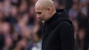 ¡Caída libre! Guardiola atraviesa el peor momento de su historia como entrenador con un City que no responde