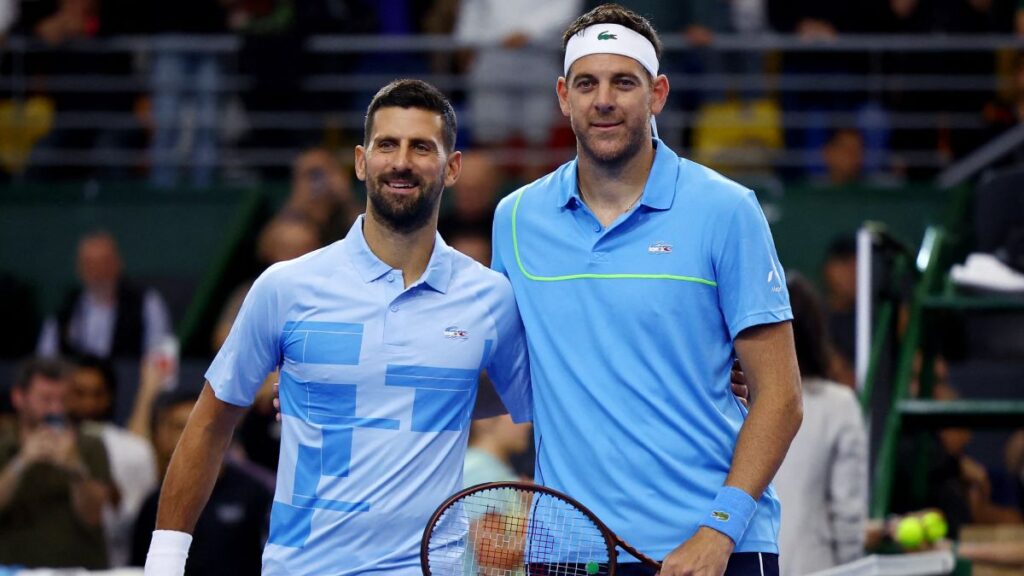 Novak Djokovic y Juan Martín del Potro