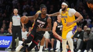 El Heat de Jaime Jaquez logran noche récord y propinan otra paliza a los Lakers