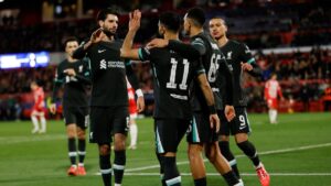 El Liverpool sigue en lo más alto de la Champions League con un triunfo a domicilio ante el Girona