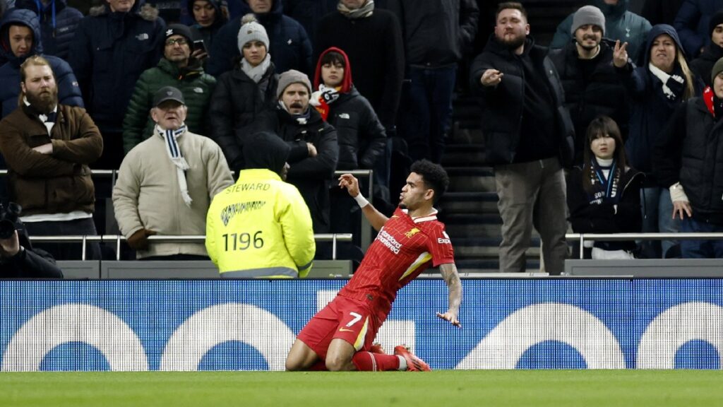 Luis Diaz Vs Tottenham