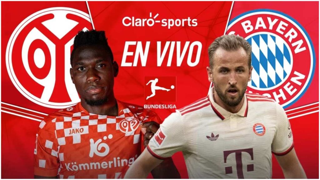 Mainz 05 vs Bayern Munich, en vivo la Bundesliga por Claro Sports