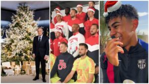 ¡El espíritu navideño invade a los equipos europeos! Aquí sus mensajes y publicaciones decembrinas