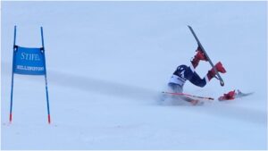 Mikaela Shiffrin sufre herida abdominal en accidente