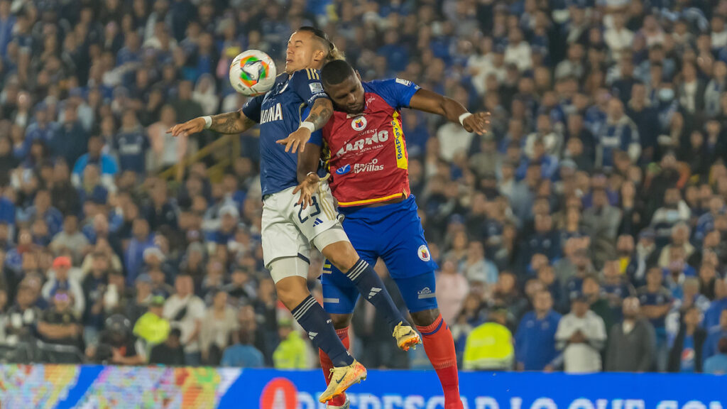 Partido entre Millonarios y Deportivo Pasto. - Vizzor Image.