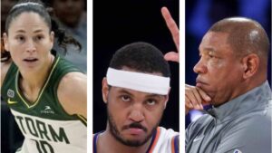 Carmelo Anthony, Sue Bird y Doc Rivers, podrían ser inmortalizados en el Salón de la Fama de la NBA