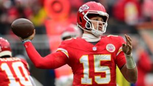 Patrick Mahomes, listo para jugar ante los Texans en la Semana 16 de la NFL