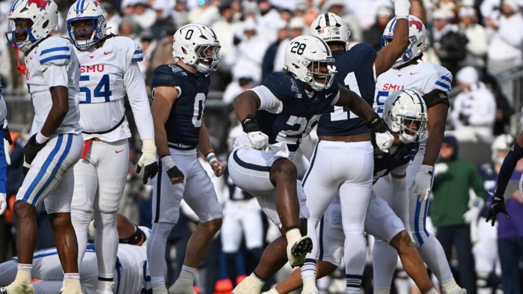 Penn State, basado en el gran trabajo de su equipo defensivo, venció a SMU para avanzar a los cuartos de final del Fiesta Bowl