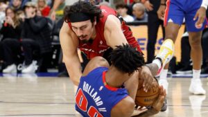 Pistons se imponen en dramático tiempo extra al Miami Heat de Jaime Jaquez