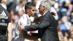 James Rodríguez se reencuentra con su padre del fútbol