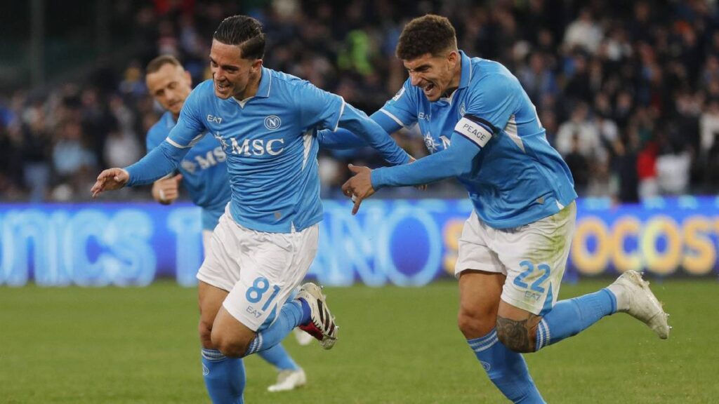 Napoli celebrando / Reuters