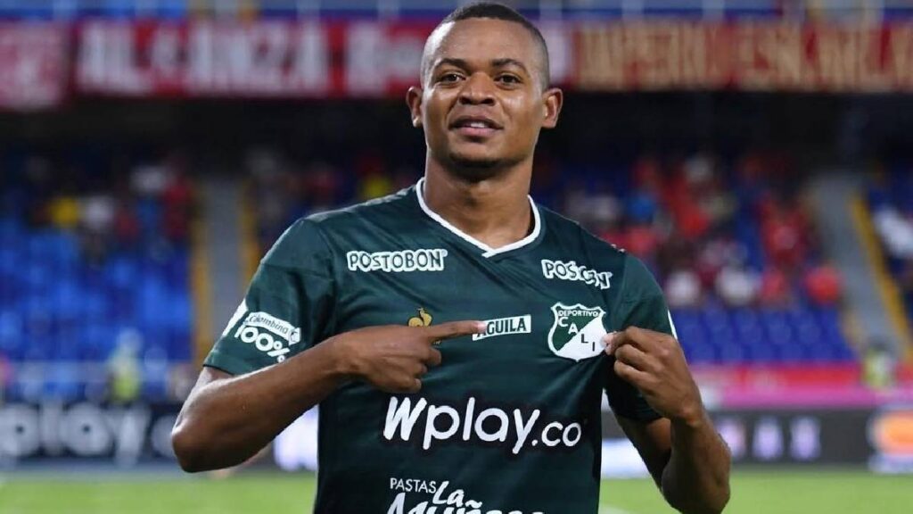 Harold Preciado con el Deportivo Cali / Foto: Deportivo Cali