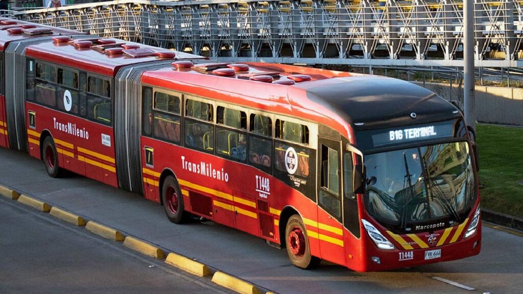 Transmilenio y movilidad en Bogotá 1 de enero