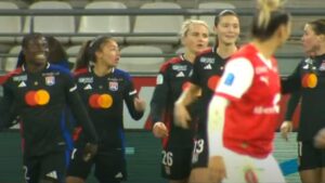 Lyon supera al Reims y es líder invicto de la Liga de Francia Femenil