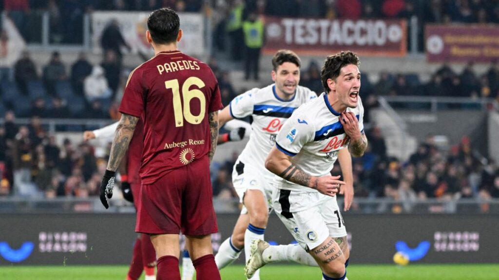 Roma 0-2 Atalanta en la jornada 14 de la Serie A.