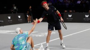 ¡Remontada! Falcons se coronan en la World Tennis League de la mano de Andrey Rublev