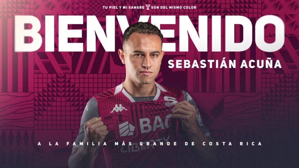 Sebastián Acuña es nuevo jugador del Deportivo Saprissa | Saprissa.com