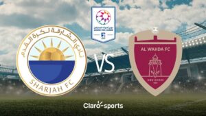 Sharjah vs Al Wahda, en vivo online la jornada 10 de la UAE Pro League