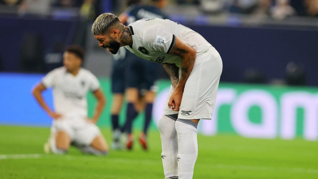 Estado de 'shock' en Botafogo tras contundente derrota ante el Pachuca en la Copa Intercontinental