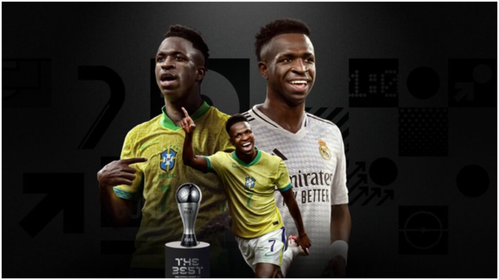 Vinicius Jr gana The Best 2024 | X: @FIFAWorldCup