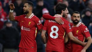 Liverpool aniquila a un pobre Ipswich y extiende su hegemonía en la Premier League