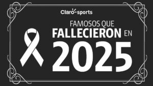 Famosos que han muerto este 2025: Lista completa de deportistas y estrellas que fallecieron este año