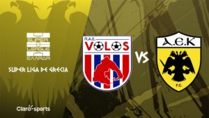 Volos NFC vs AEK Atenas, en vivo el streaming de la jornada 17  de la Super Liga de Grecia