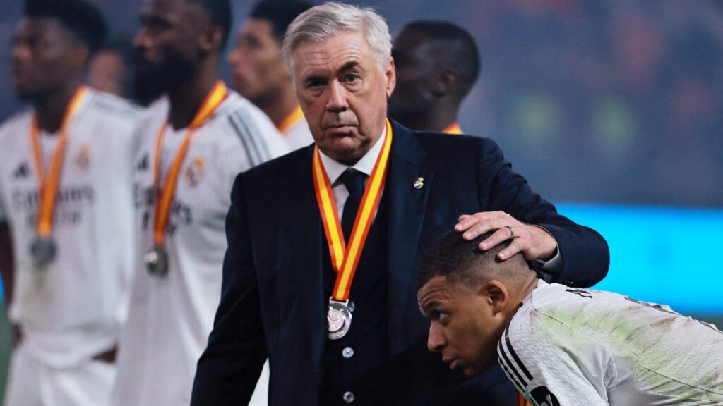 Carlo Ancelotti tras perder la final de la Supercopa de España